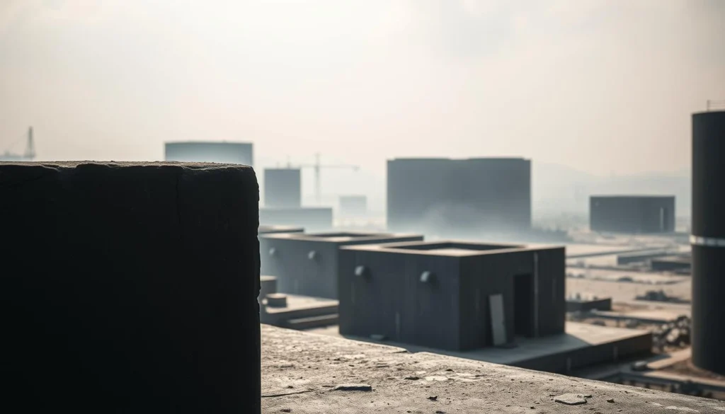 black concrete applications