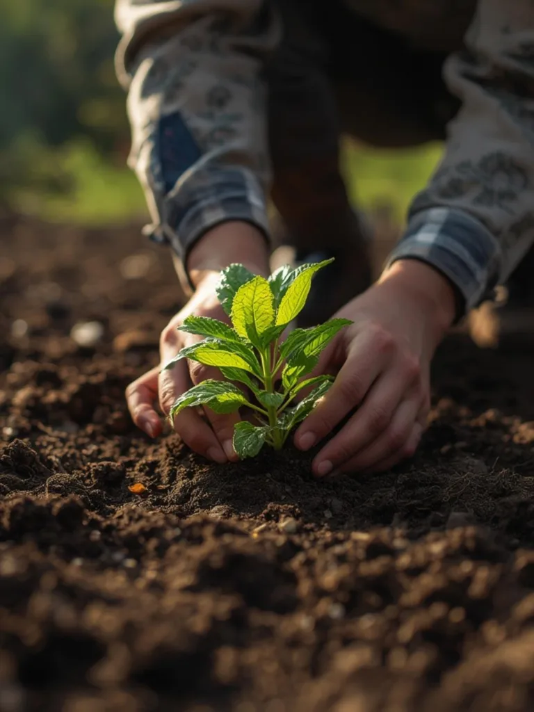 Boston fern Planting
