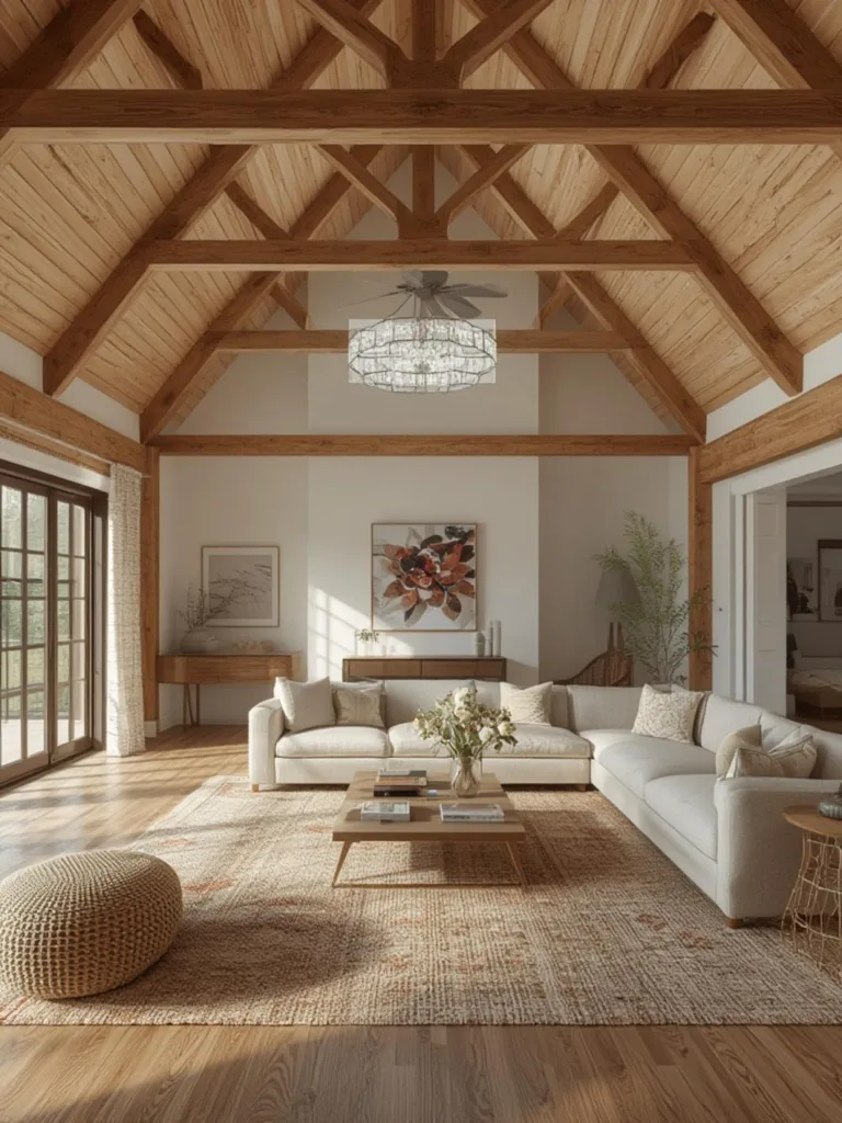barndominium living room