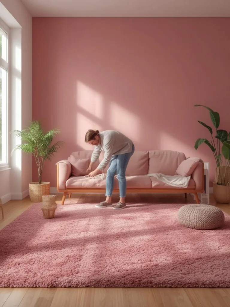 modern carpet colors for pink living room walls Planting
