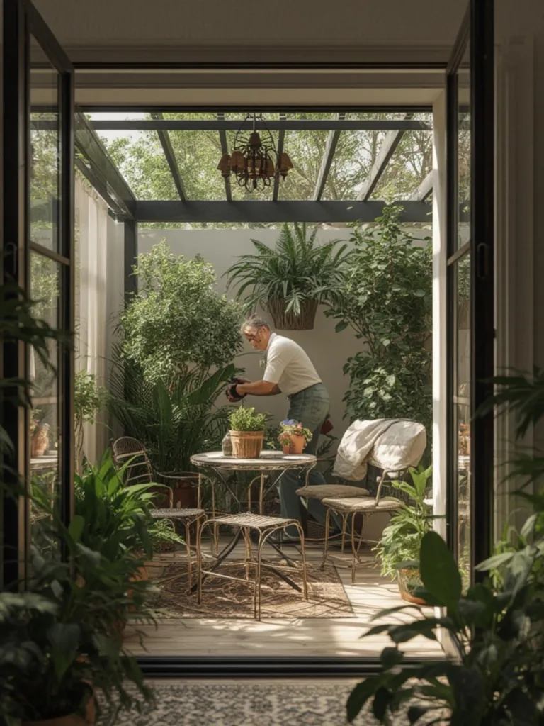 patio gardening Planting