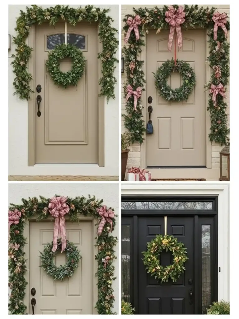 decoration on door process