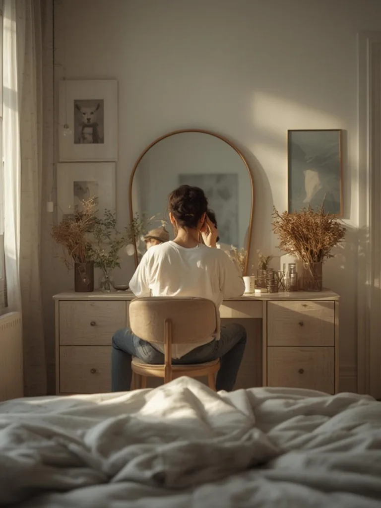 vanity ideas bedroom aesthetic