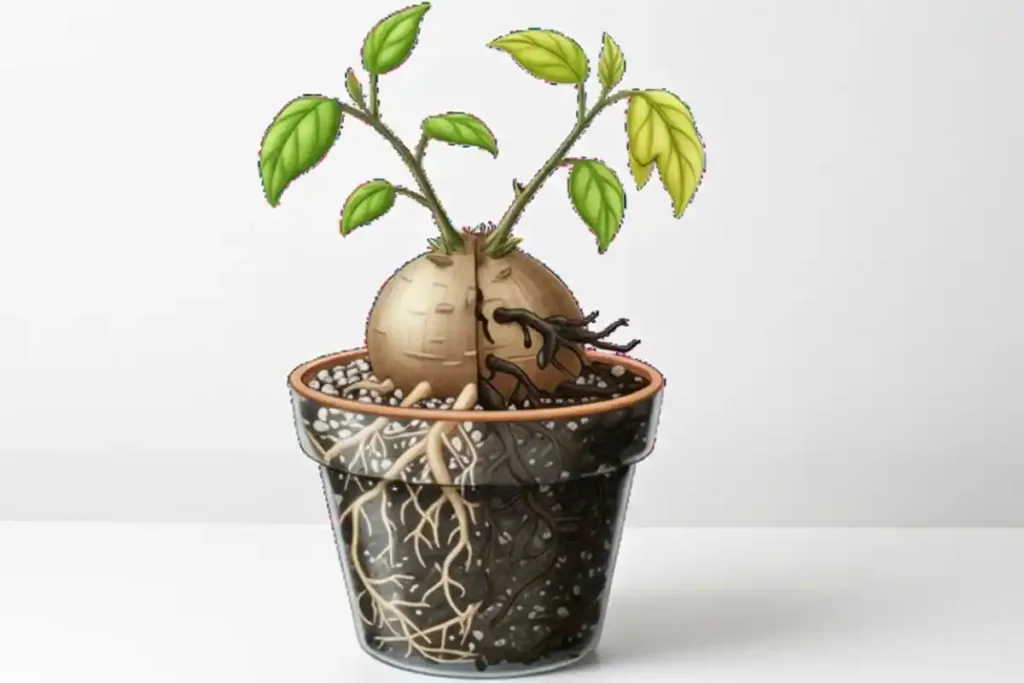 How to Prevent Root Rot in Houseplants 1 How to Spot Root Rot